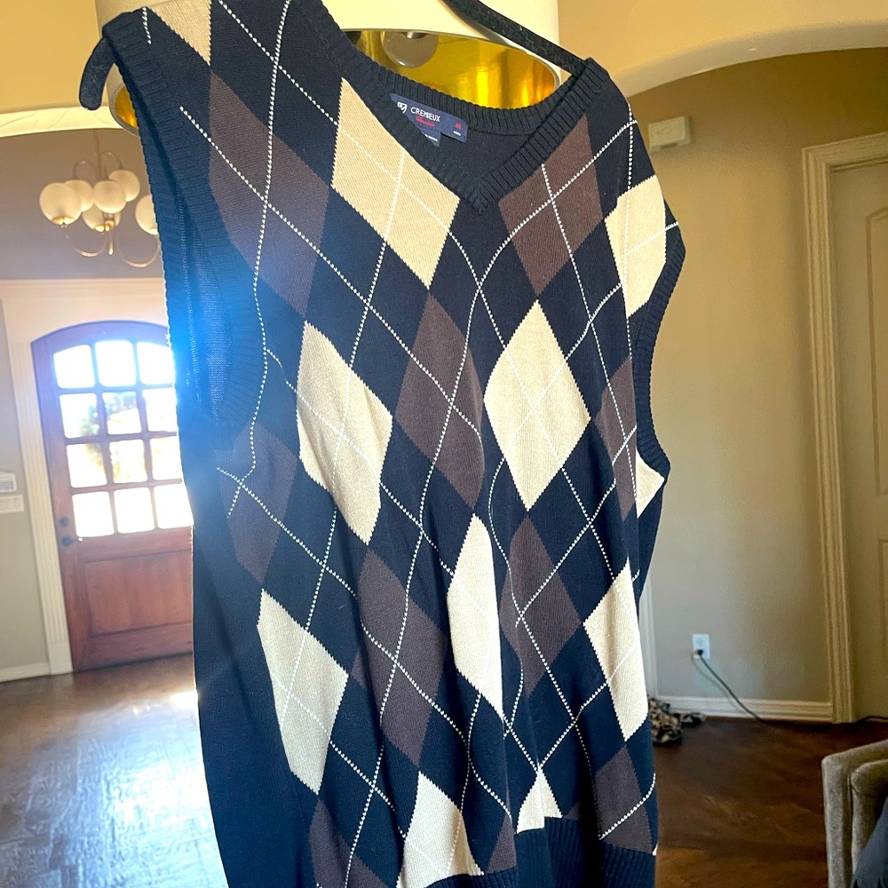 vintage sweater vest